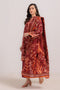 RED-KHADDAR-3 PIECE (WS7243P49)