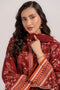 RED-KHADDAR-3 PIECE (WS7243P49)