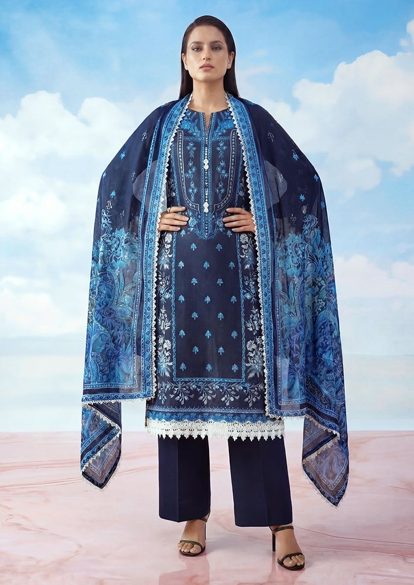 Bonanza Satrangi Ethereal Bloom - 3 Pc (WU3PPBS26LI1F25), view 1