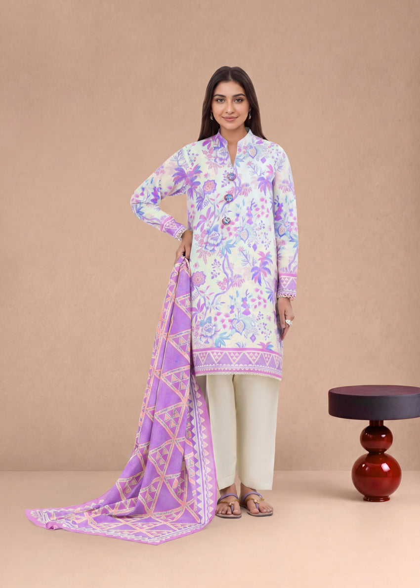 Bonanza Satrangi Blossomy - 3 Pc (WU3PPBS26LI2M12), view 1