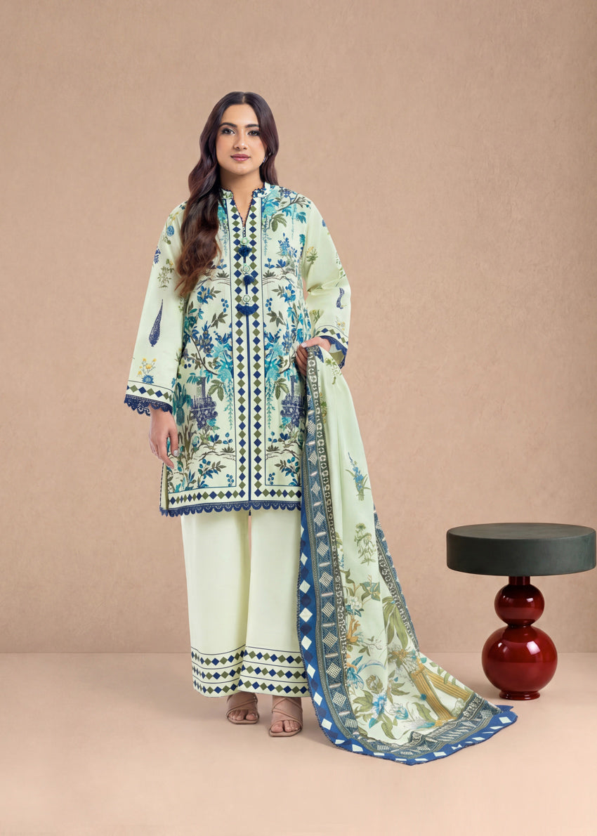 Bonanza Satrangi Verdant - 3 Pc (WU3PPBS26LI2M72), view 1
