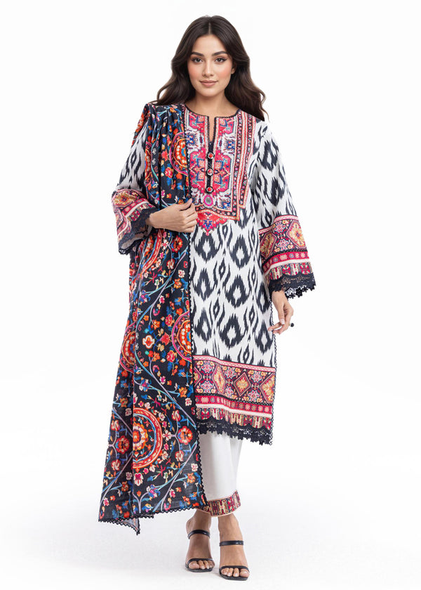 Gul Bahar - 3 Pc (WU3PPBS26LI2M77)