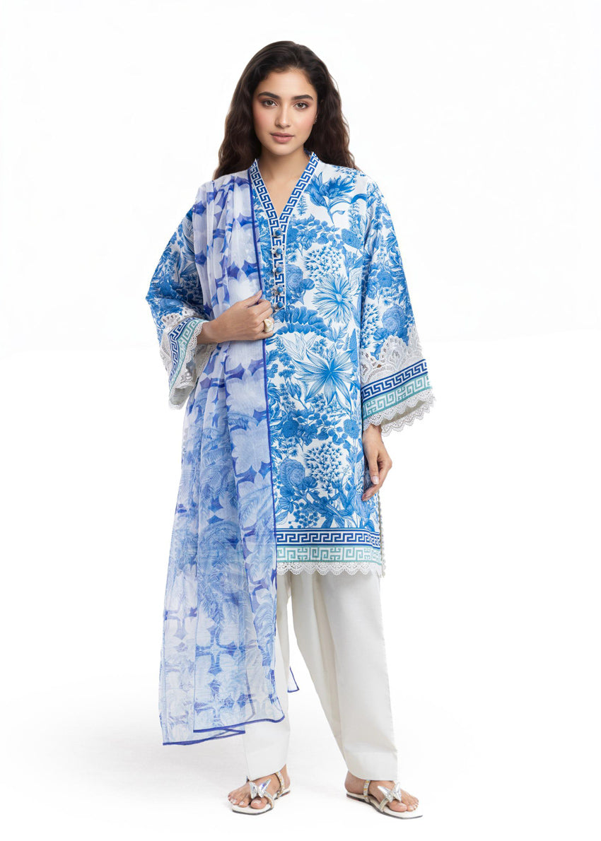 Bonanza Satrangi Sea Breeze - 3 Pc (WU3PPBS26LI2M8), view 1