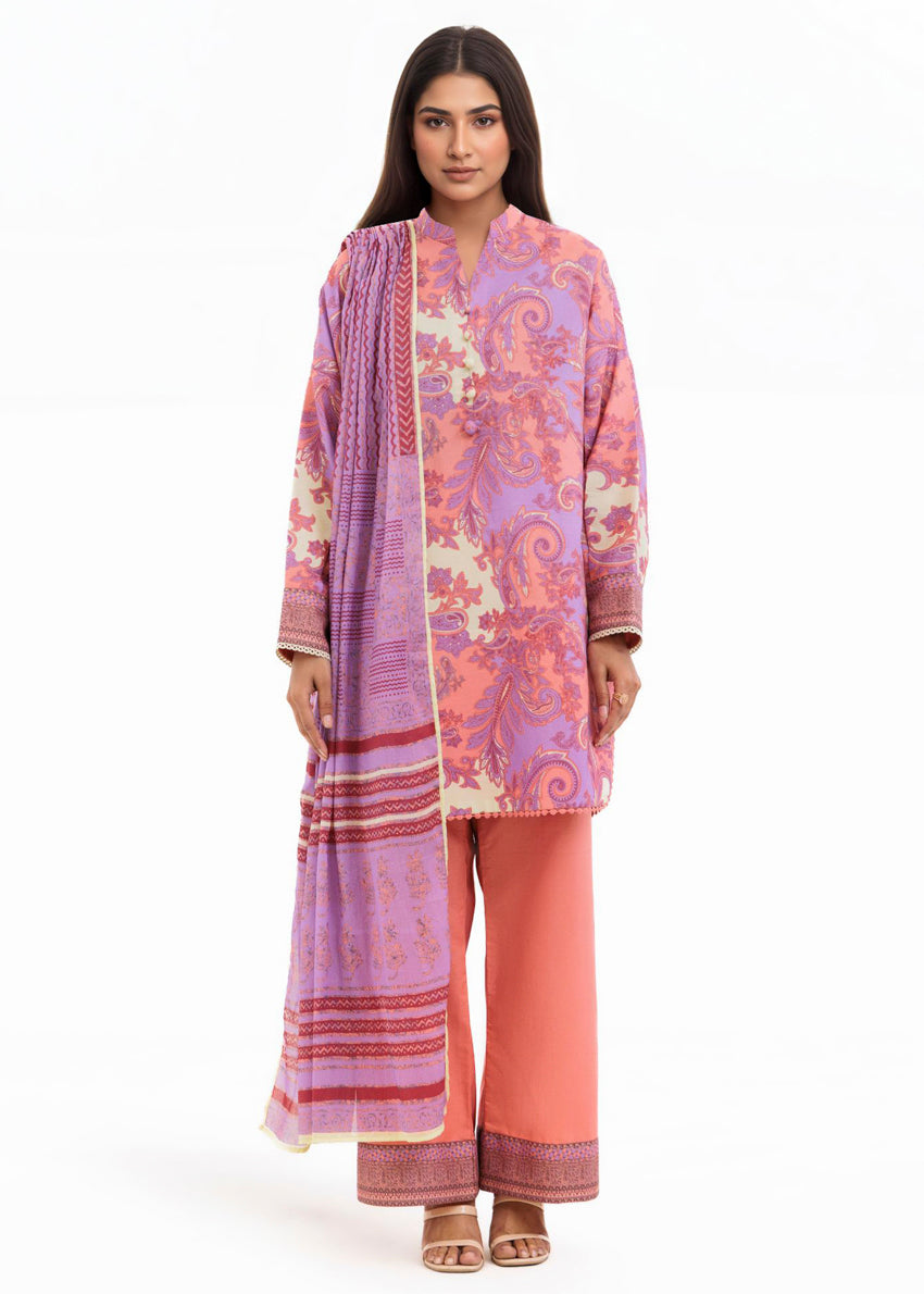 Bonanza Satrangi Jashn-E-Rang - 3 Pc (WU3PPBS26LI3A26), view 1
