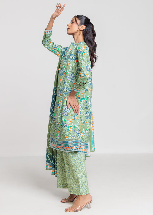 Flora Twist - 3 Pc (WU3PPBW25LI11D34)