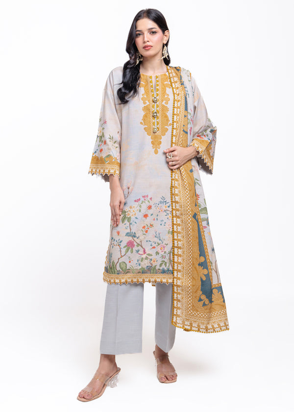 Sunehri Bahaar - 3 Pc (WU3PPBW25LI9O43)