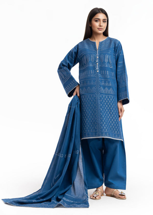 Blue-Jacquard-3 Piece  (WU3PSBS26K2M2)