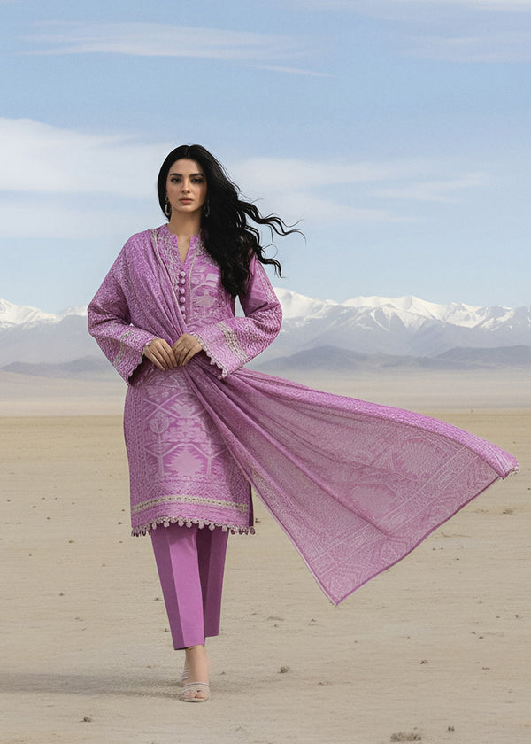 Purple-Jacquard-3 Pc (WUS25J3044)