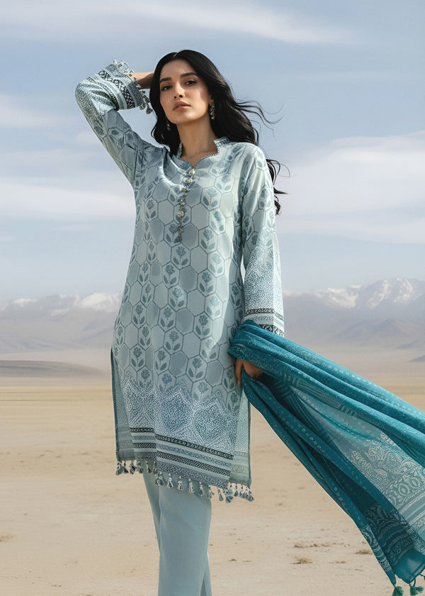 L-Blue-Jacquard-3 Pc (WUS25J3049)