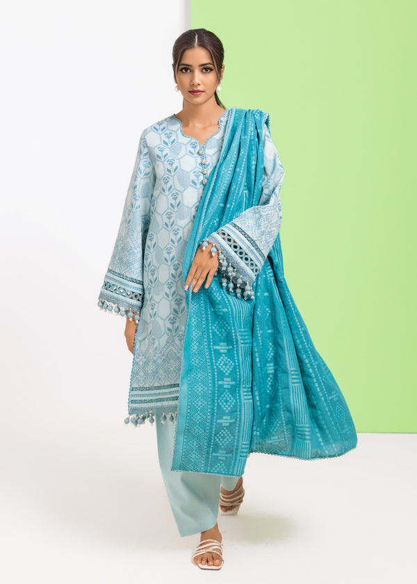 L-Blue-Jacquard-3 Pc (WUS25J3049)