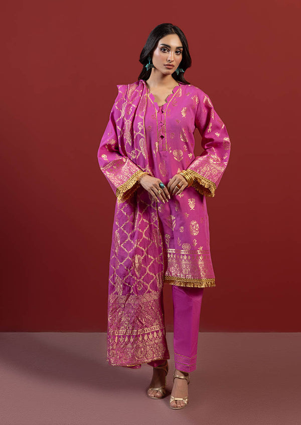 Purple-Jacquard-3 Pc (WUS25JD3028)