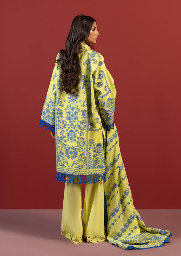 L-Yellow-Jacquard-3 Pc (WUS25JD3034)