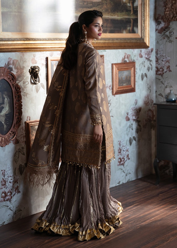 Brown-Jacquard-3 Pc (WUS25JD3056)