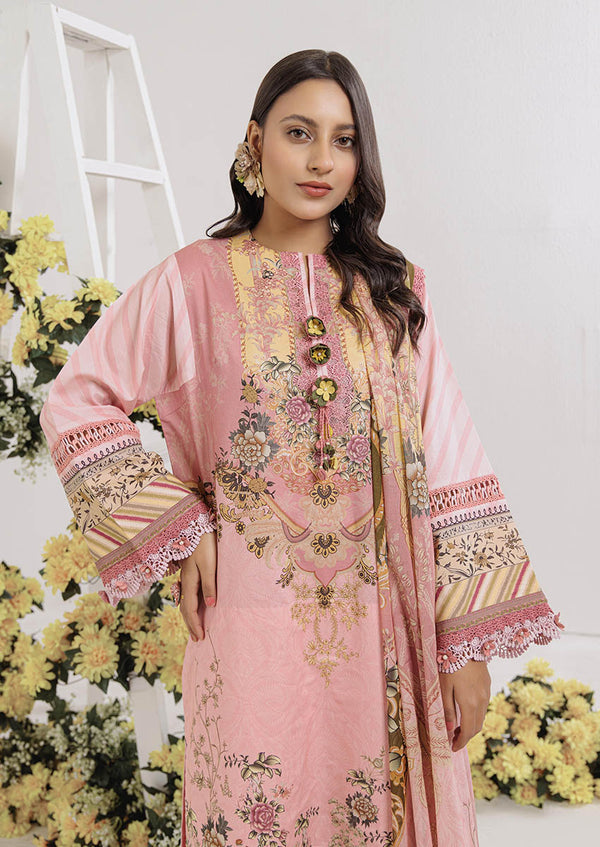 Gul Mahar - 3 PC (WUS25P3077)