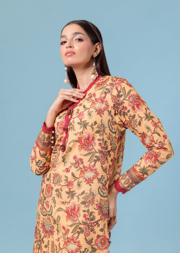 Rosette Charm - 2 Pc (WUS25PST2088)