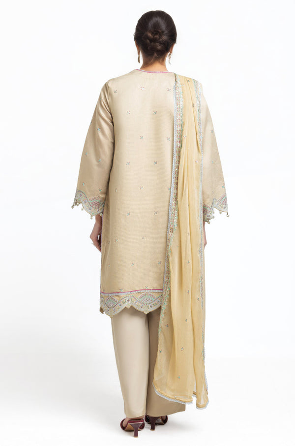 Khaki-Cotton Net-3 Piece (WPS25FE3050)