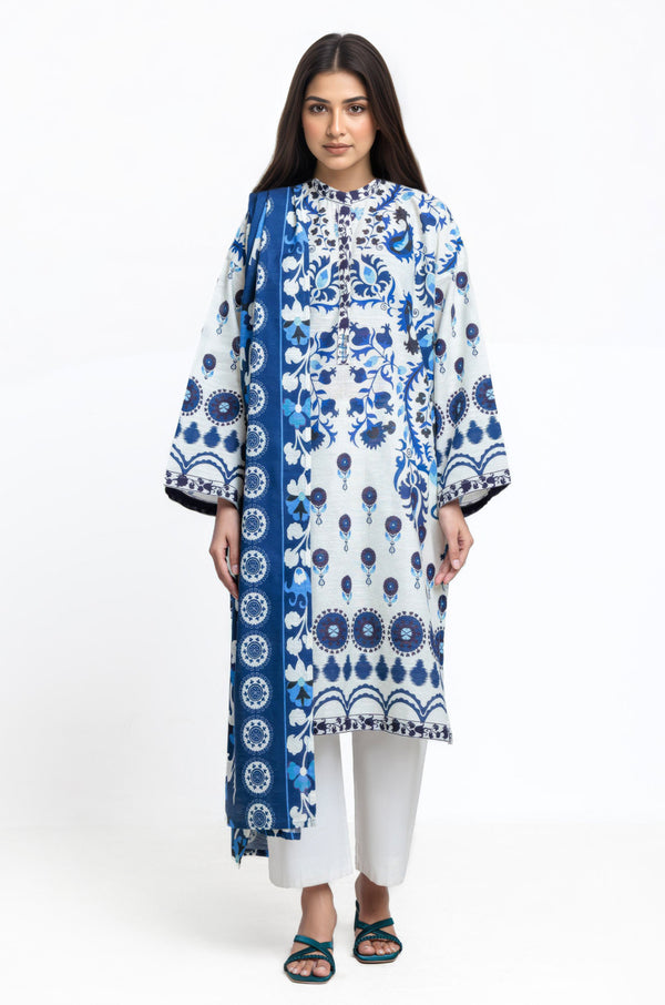 Blue-Slub-2 Piece-(WPSDPBW25B9O17)