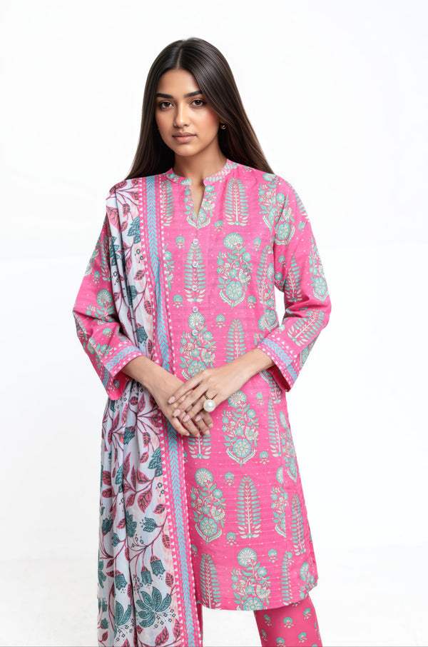 Pink-Dobby-3 Piece (WP3PPBW25B10N7)