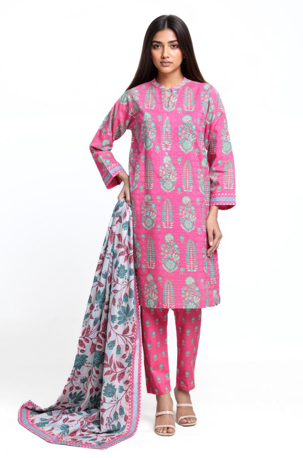 Pink-Dobby-3 Piece (WP3PPBW25B10N7)