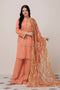 PEACH-DYED CAMBRIC-3 PIECE (HV3C233P02)