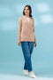 BEIGE-FULL SLEEVE-SWEATER (23W-003-65)