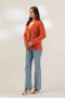 RUST-FULL SLEEVE-SWEATER (23W-008-65)