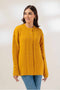 MUSTARD-ROUND NECK-FULL SLEEVE-SWEATER (23W-014-65)