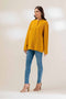 MUSTARD-ROUND NECK-FULL SLEEVE-SWEATER (23W-014-65)