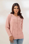 TEA-PINK-FULL SELEEVE-SWEATER (23W-025-65)