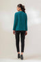 TEAL-ROUND NECK FULL SLEEVE-SWEATER (23W-031-65)