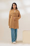 KHAKI-WING COLLAR-FULL SLEEVE-SWEATER (23W-039-65)