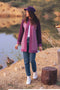 PLUM-REGLAN FULL-SLEEVE-SWEATER (23W-067-65)