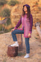 PLUM-REGLAN FULL-SLEEVE-SWEATER (23W-067-65)