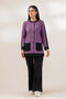 MAUVE-ROUND NECK FULL SLEEVE-SWEATER (23W-070-65)