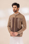 WALNUT-TURTLE NECK FULL ZIPPER FULL SLEEVE (909-16)