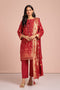 RED-JACQUARD-3 PIECE (ABN233P06A)