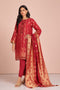 RED-JACQUARD-3 PIECE (ABN233P06A)