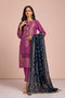 PURPLE-JACQUARD-3 PIECE (ABN233P08B)