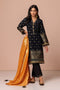 BLACK-JACQUARD-3 PIECE (ABN233P09B)