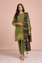 OL-GREEN-JACQUARD-3 PIECE (ABN233P11)