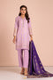 LILAC-JACQUARD-3 PIECE (ABN233P18A)