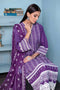 PURPLE-CAMBRIC CHICKANKARI - 3 PC (ACKS223P03)