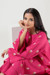 HOT-PINK-JACQUARD-2 PIECE (BSAS232P27)