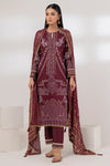 MAROON-VISCOSE-3 PIECE (BSHS233P06)