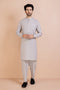 HARBOR GRAY-BLENDED-SHALWAR SUIT (GSBB22-004)