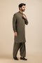 K-GREEN-BLENDED-SHALWAR SUIT - (GSBB23-012)