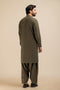 K-GREEN-BLENDED-SHALWAR SUIT - (GSBB23-012)