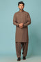 C-TAUPE-BLENDED-SHALWAR SUIT - (GSBB23-014)