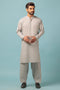 SMOKE-BLENDED-SHALWAR SUIT - (GSBB23-021)