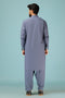 W-GREY-BLENDED-SHALWAR SUIT - (GSBB23-022)